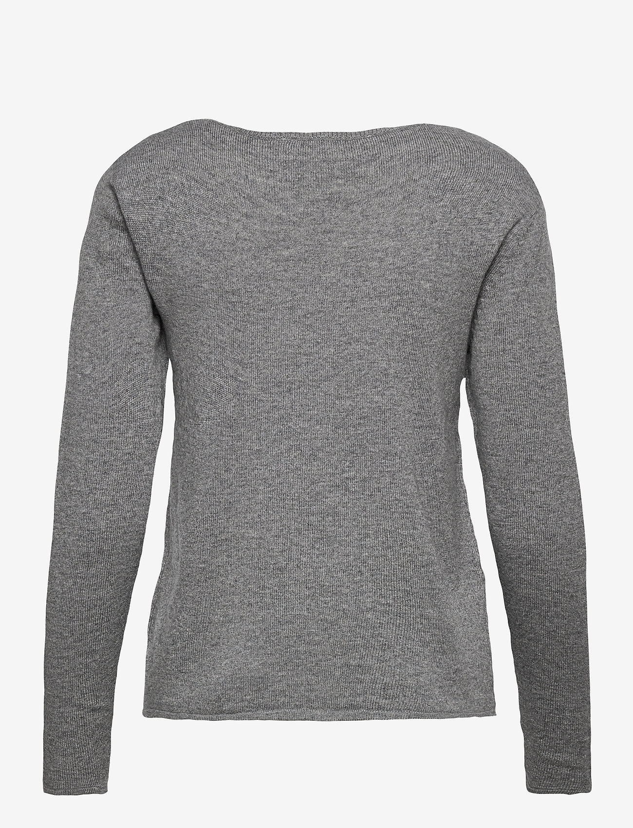 Rosemunde - Pullover ls - trøjer - medium grey melange - 1