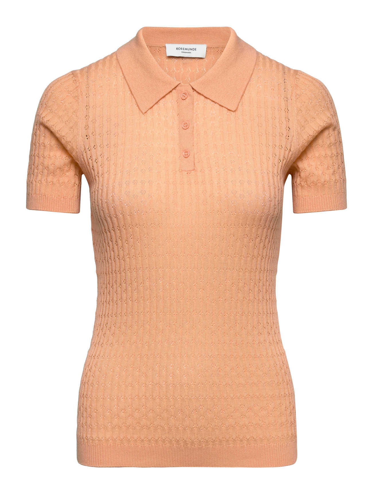 ROSEMUNDE Rwsamira Ss Knit Pullover Orange - M - Damen