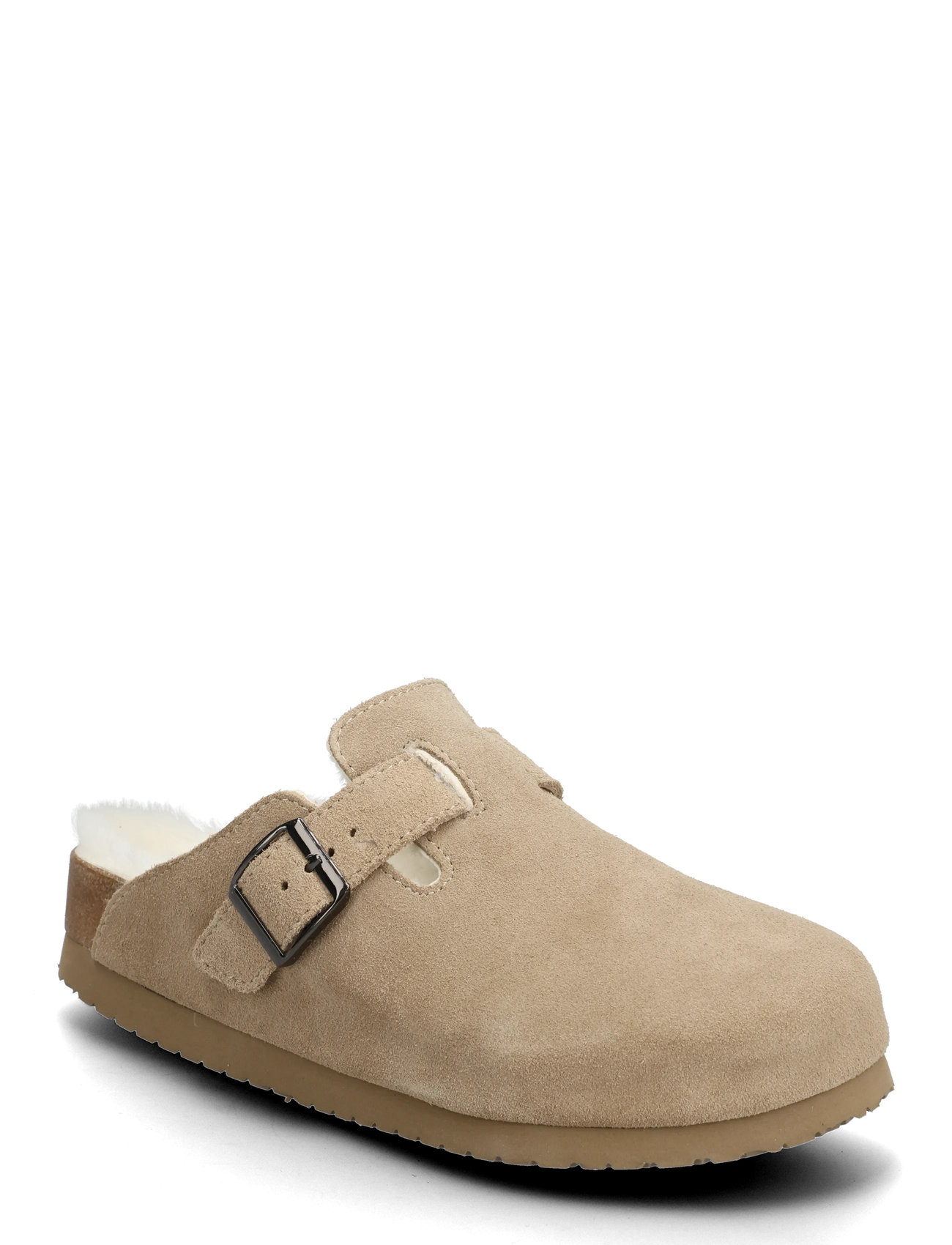 Rosemunde Rhevelyn Leather Sandal, 38, Schuhe, Beige - Clogs, Frauen