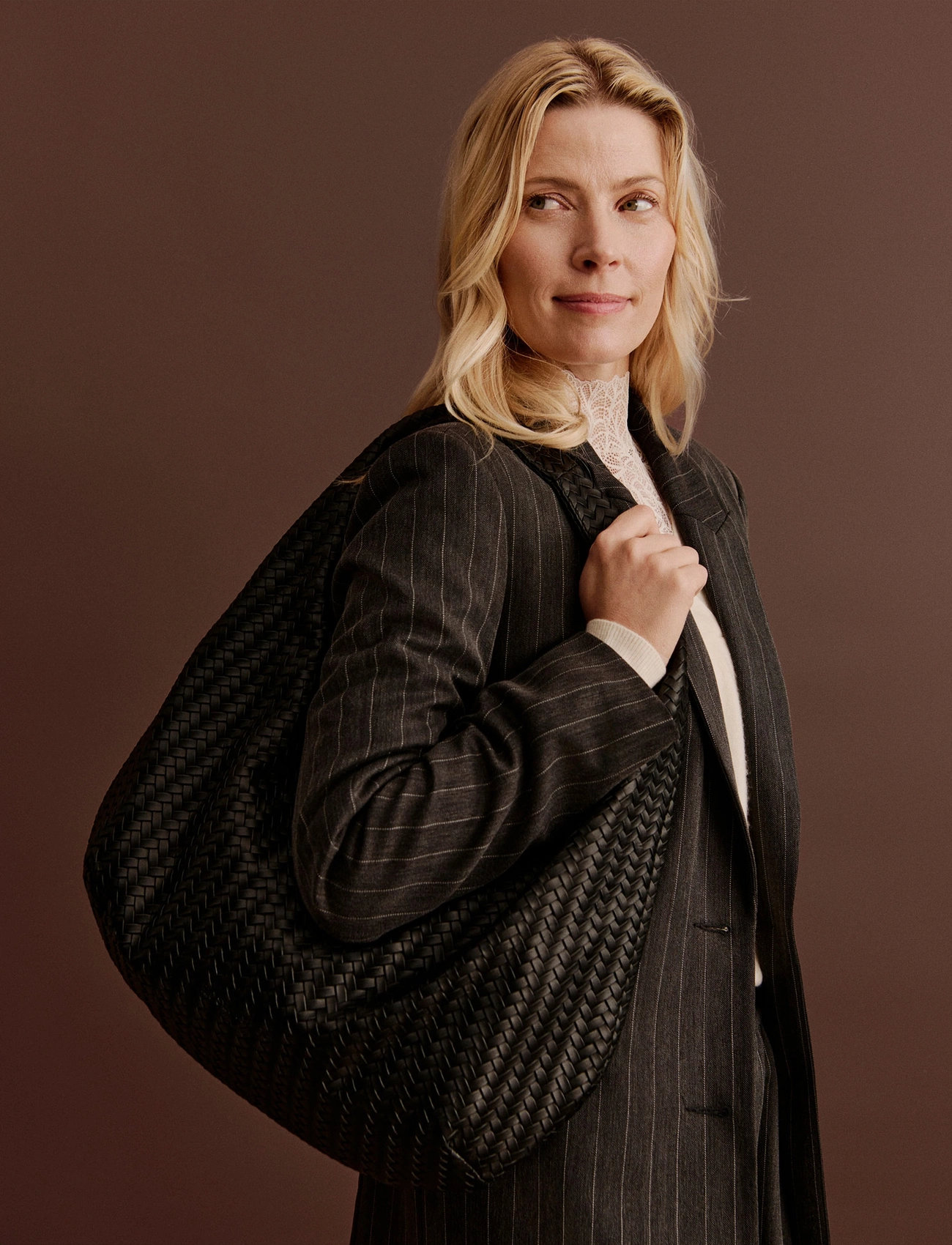 Rosemunde Rbremi Medium Shoulder Bag, One Size, Black, Tasker > Tasker Med Tophåndtag, Dame