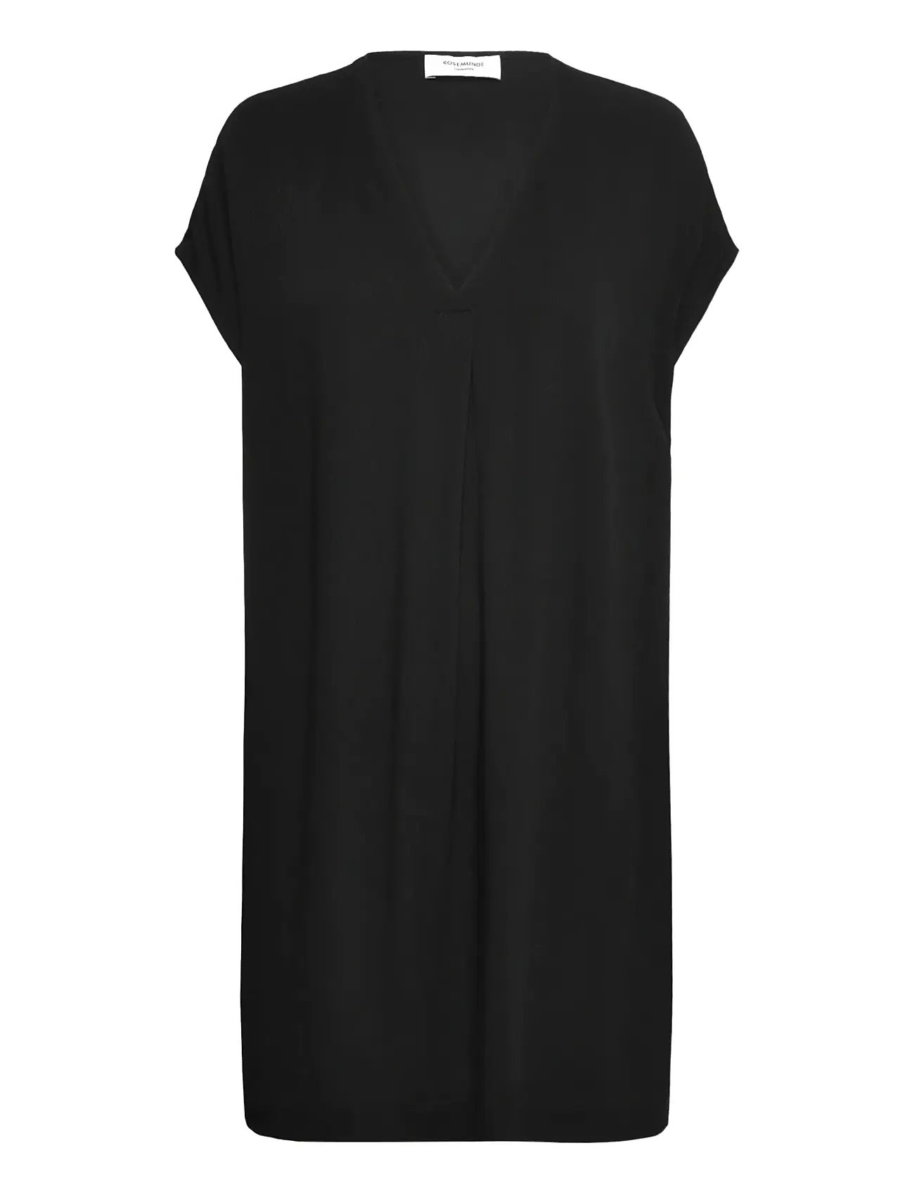 Rosemunde Rwraya Sl Tunic Dress, 44, Black, Kjoler > Kort Kjole, Dame