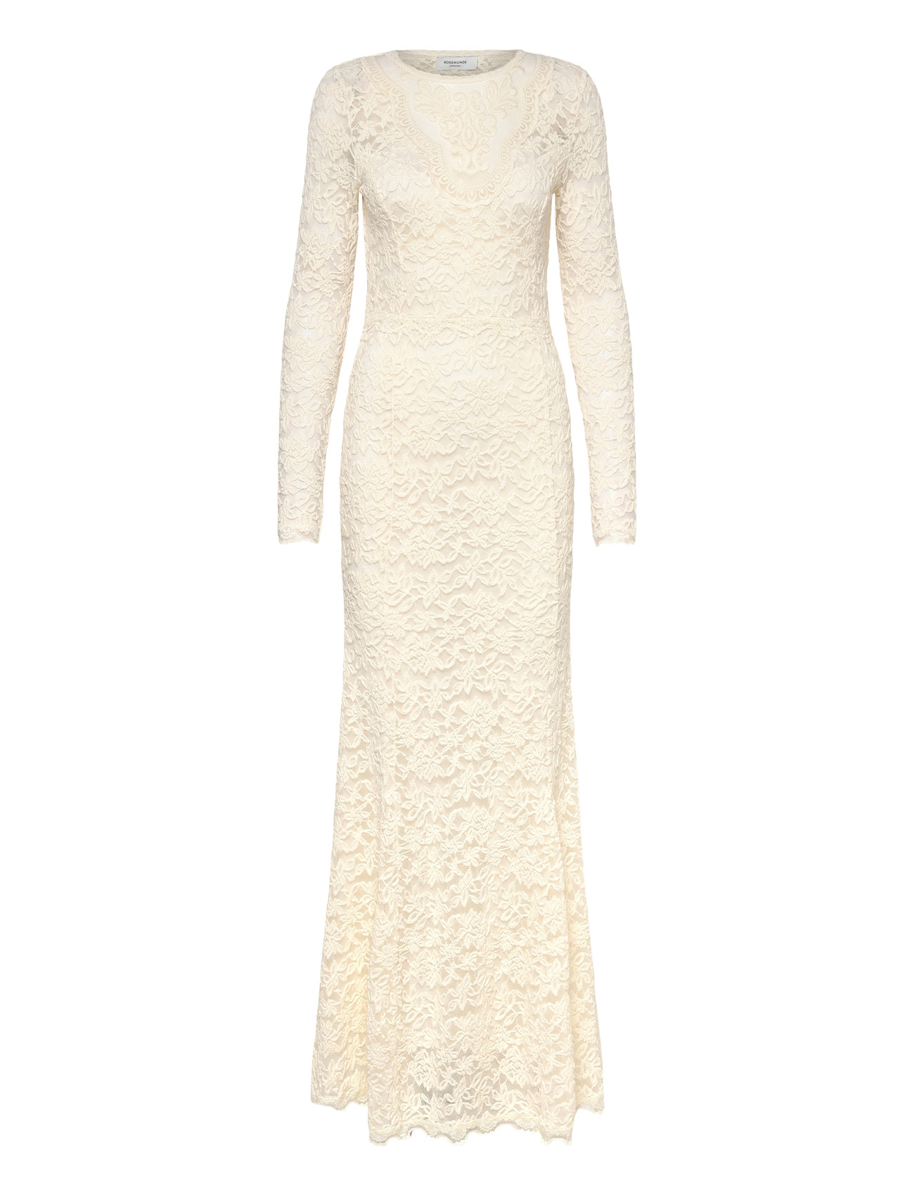 Rosemunde Rwdelicia Ls Long Bridal Dress, XS, Cream, Kjoler > Brudekjoler, Dame