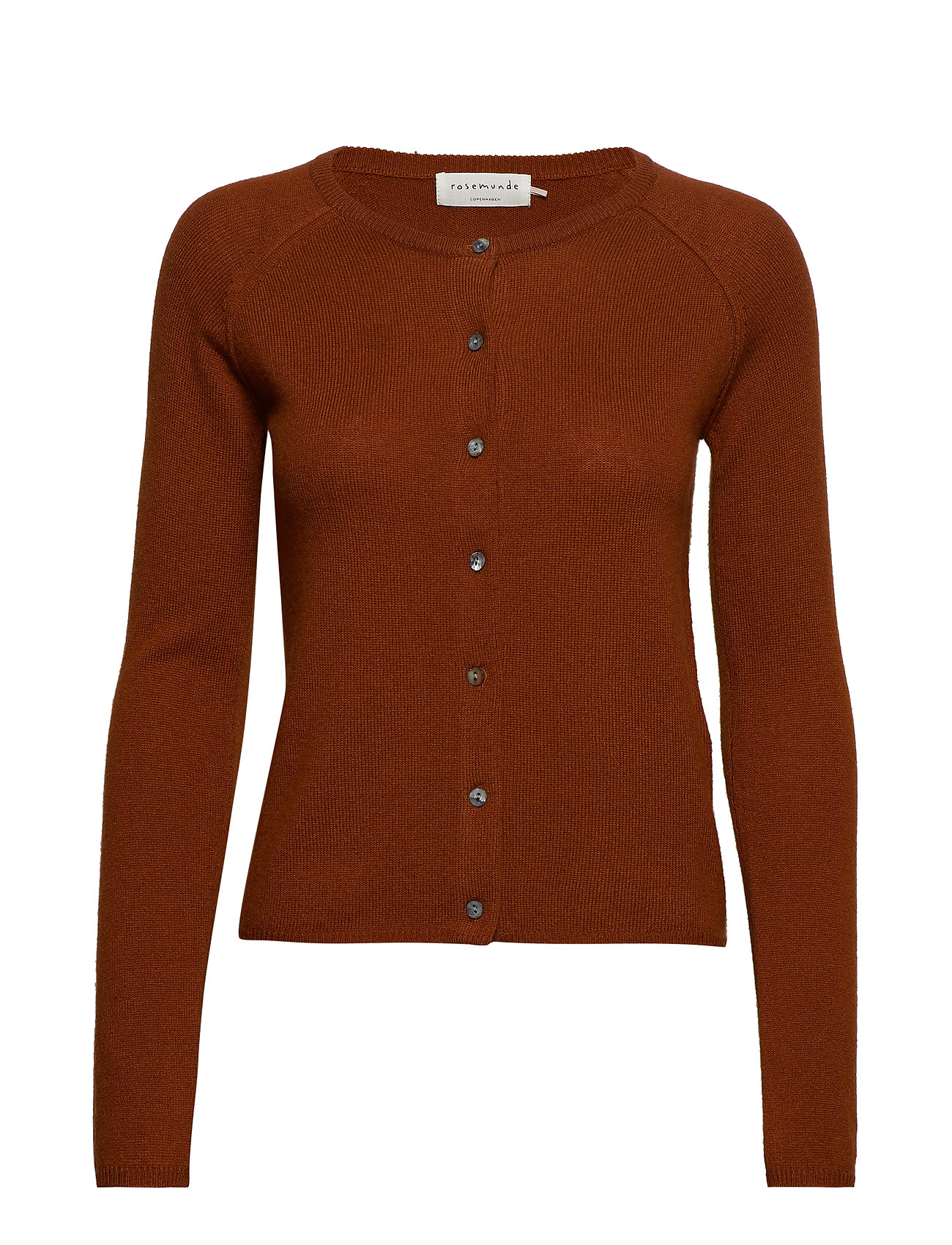 Cardigan Ls Gebreide Trui Oranje Rosemunde rosemunde kopen in de aanbieding