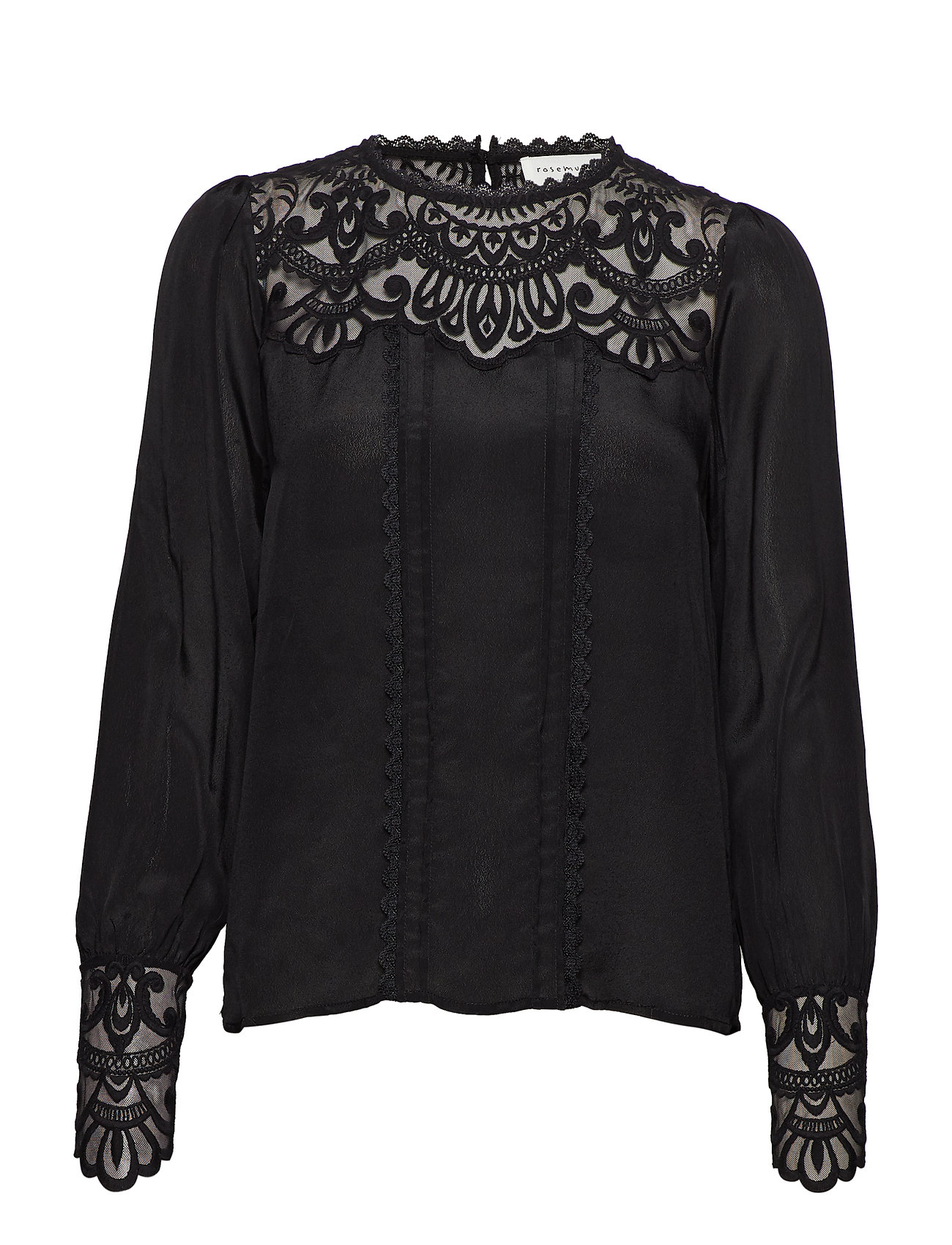 Blouse Ls Lange Mouwen Zwart Rosemunde rosemunde kopen in de aanbieding