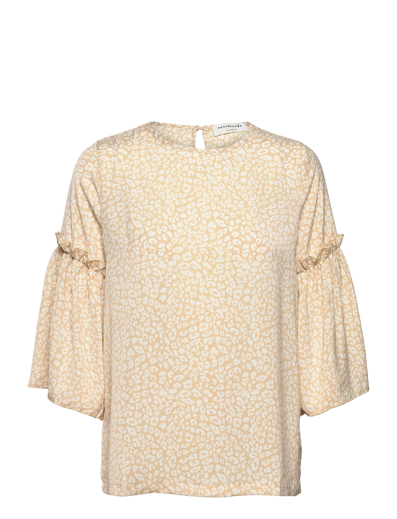 Recycled Polyester Blouse Beige Rosemunde
