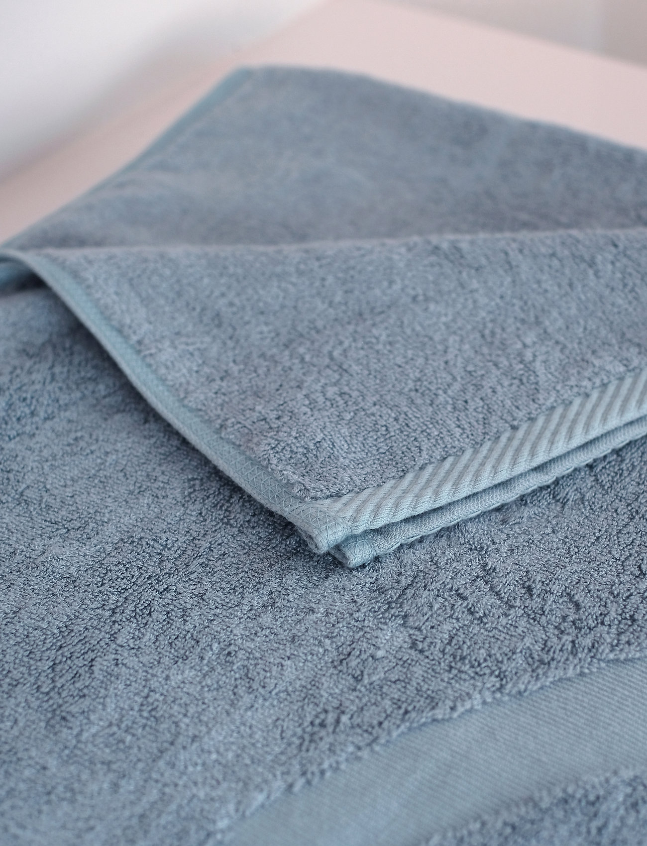 Rosemunde - Towel - bath towels - dusty blue - 1