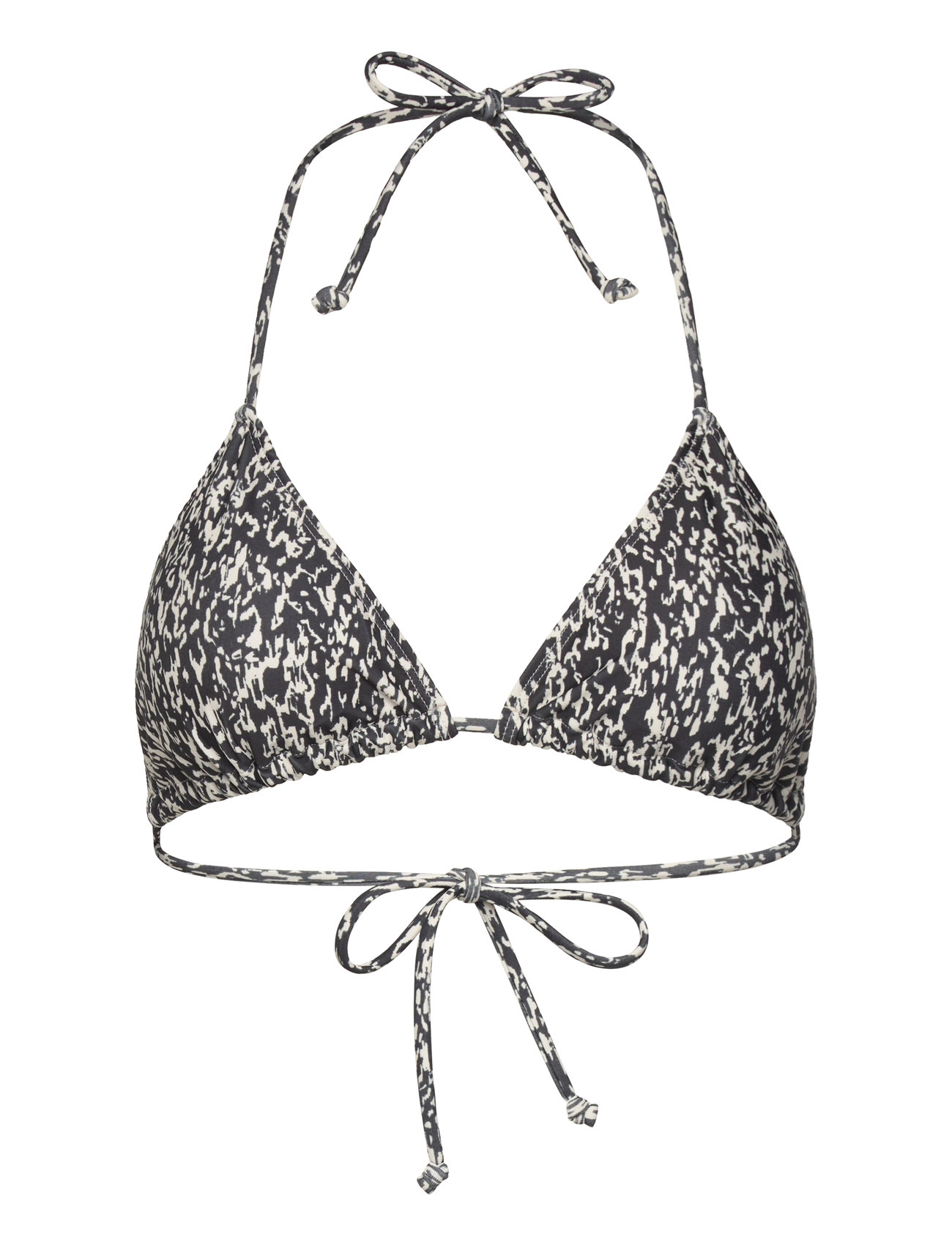 Rosemunde Triangle Bikini Top Svart