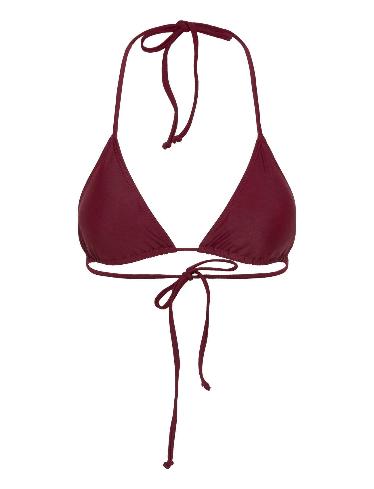 ROSEMUNDE Rwshiitake Triangle Bikini Oberteil Burgundy - S - Damen