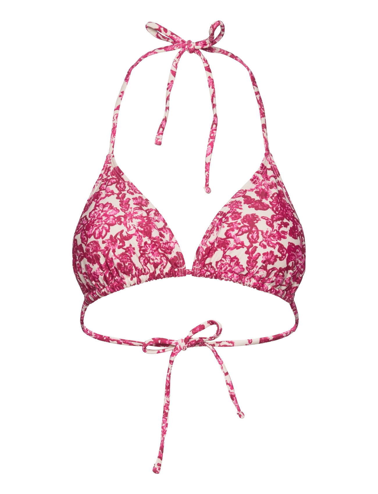 Rosemunde Rwshiitake Triangle Bikini Top Rosa