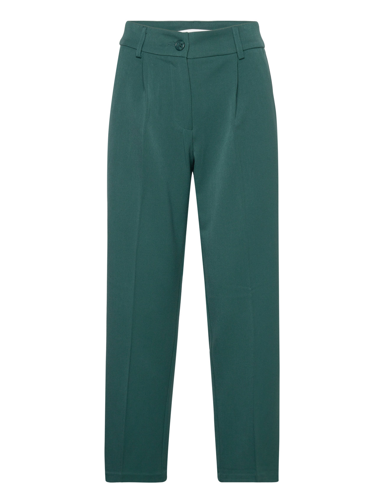 Teal Cotton Lycra Trouser By Nologo | NLCORECH-94 | Cilory.com