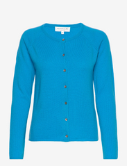 Wool & cashmere cardigan - MALIBU BLUE
