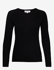 Wool & cashmere pullover - BLACK