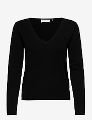 Rosemunde - Pullover ls - trøjer - black - 0