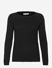 Rosemunde - Pullover ls - trøjer - black - 0
