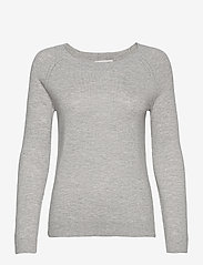 Rosemunde - Pullover ls - trøjer - light grey melange - 0