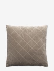 Velvet quilt cushion 50x50 cm - DRIFTWOOD
