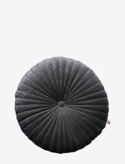 Rosemunde - Round quilt cushion 40 round - dark shadow - 0