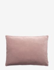 Velvet piping cushion 50x70 cm - VINTAGE POWDER
