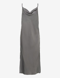 Recycled polyester strap dress - sukienki letnie - eiffel tower