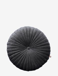 Round quilt cushion 40 round - dekoratīvie spilveni - dark shadow