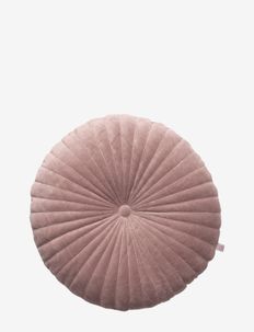 Round quilt cushion 40 round - dekoratīvie spilveni - vintage powder