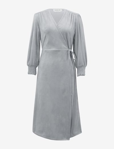 Dress - slå-om-kjoler - charcoal grey