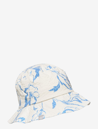 Hat - chapeau de seau - beach flower sand print