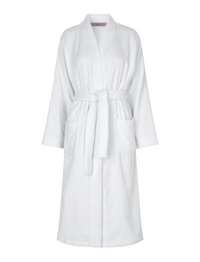 Rosemunde Organic Robe (New White/Hvid) - 699 kr | Boozt.com