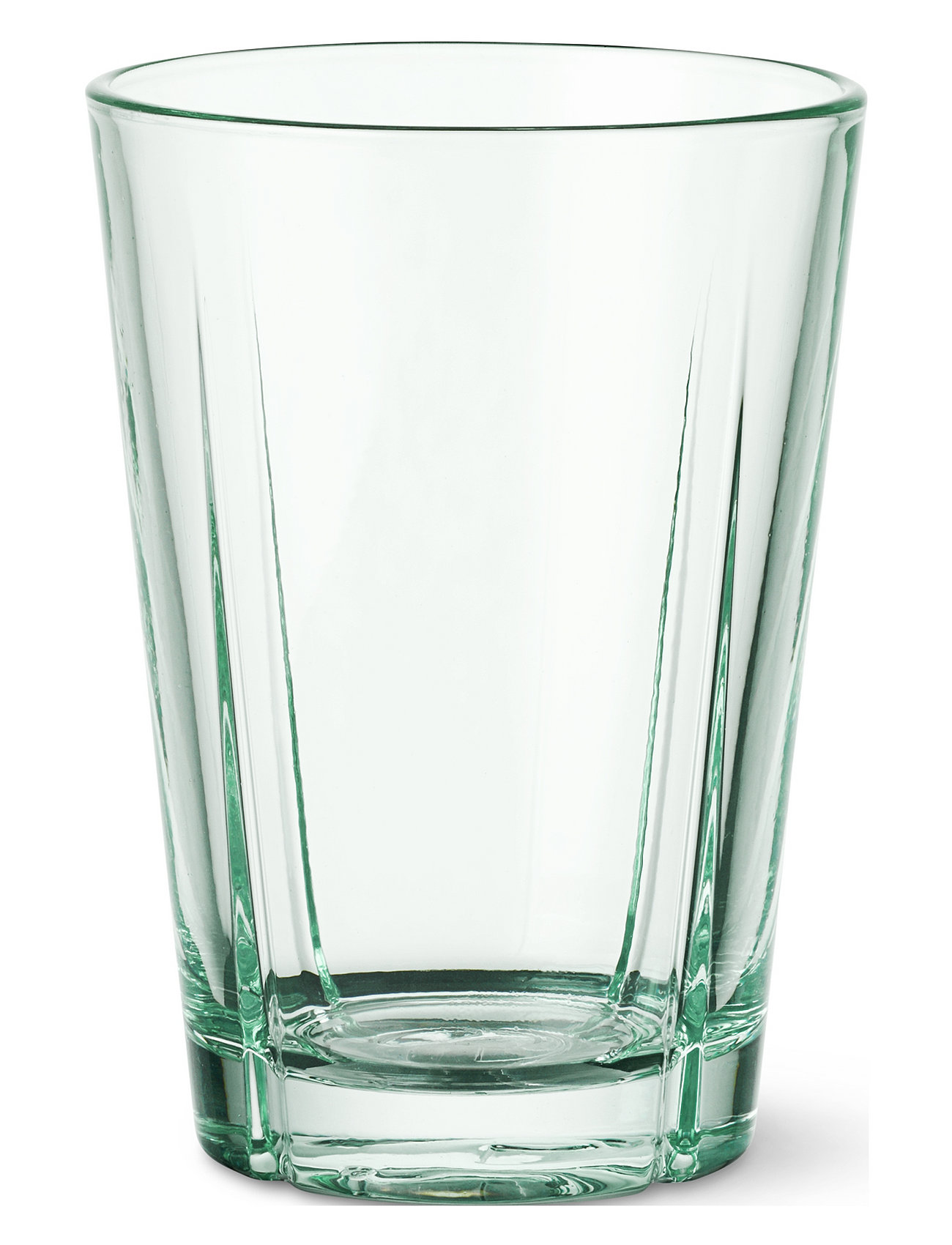 Gc Recycled Vandglas 22 Cl Klar Grøn 4 Stk. Home Tableware Glass Drinking Glass Nude Rosendahl