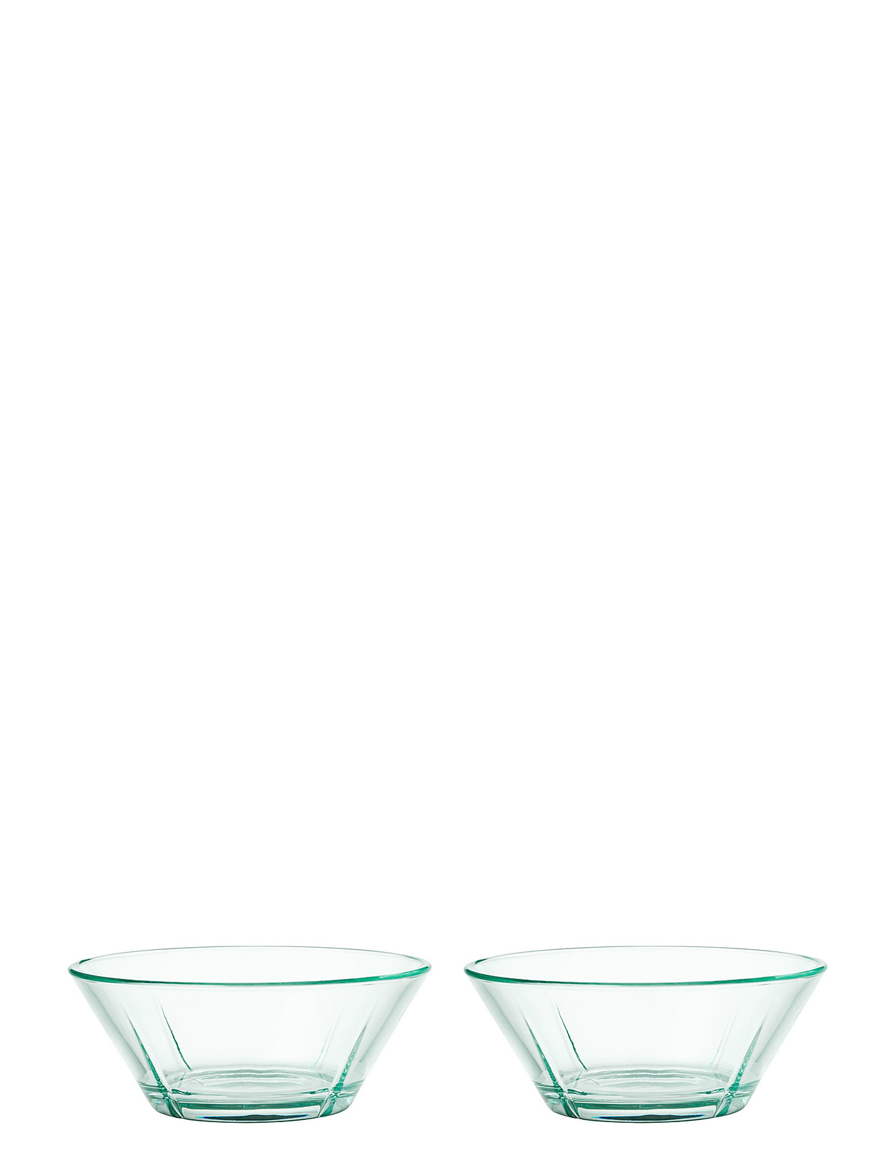 Gc Glasskål Ø15 Cm 2 Stk. Home Tableware Bowls & Serving Dishes Serving Bowls Green Rosendahl