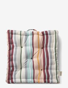 Outdoor Stripes Cushion 40x8x40 cm - krēsla spilveni - multi