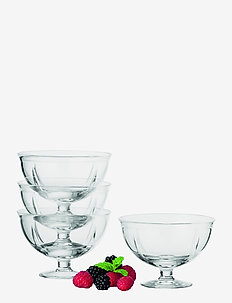 Grand Cru Soft Glass Bowl Ø12cm 4 pcs. - müslischalen - clear