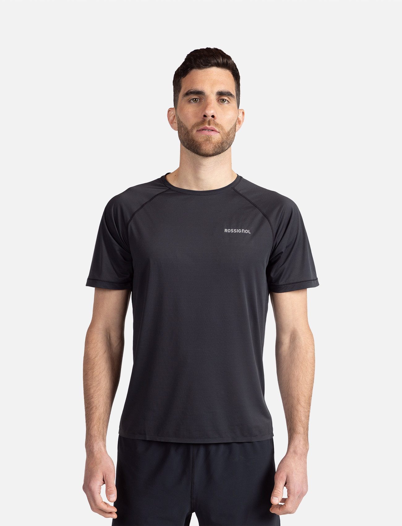 ROSSIGNOL Sapa Tee, L, Black, Sport Overdele > Sport T-shirts, Herre