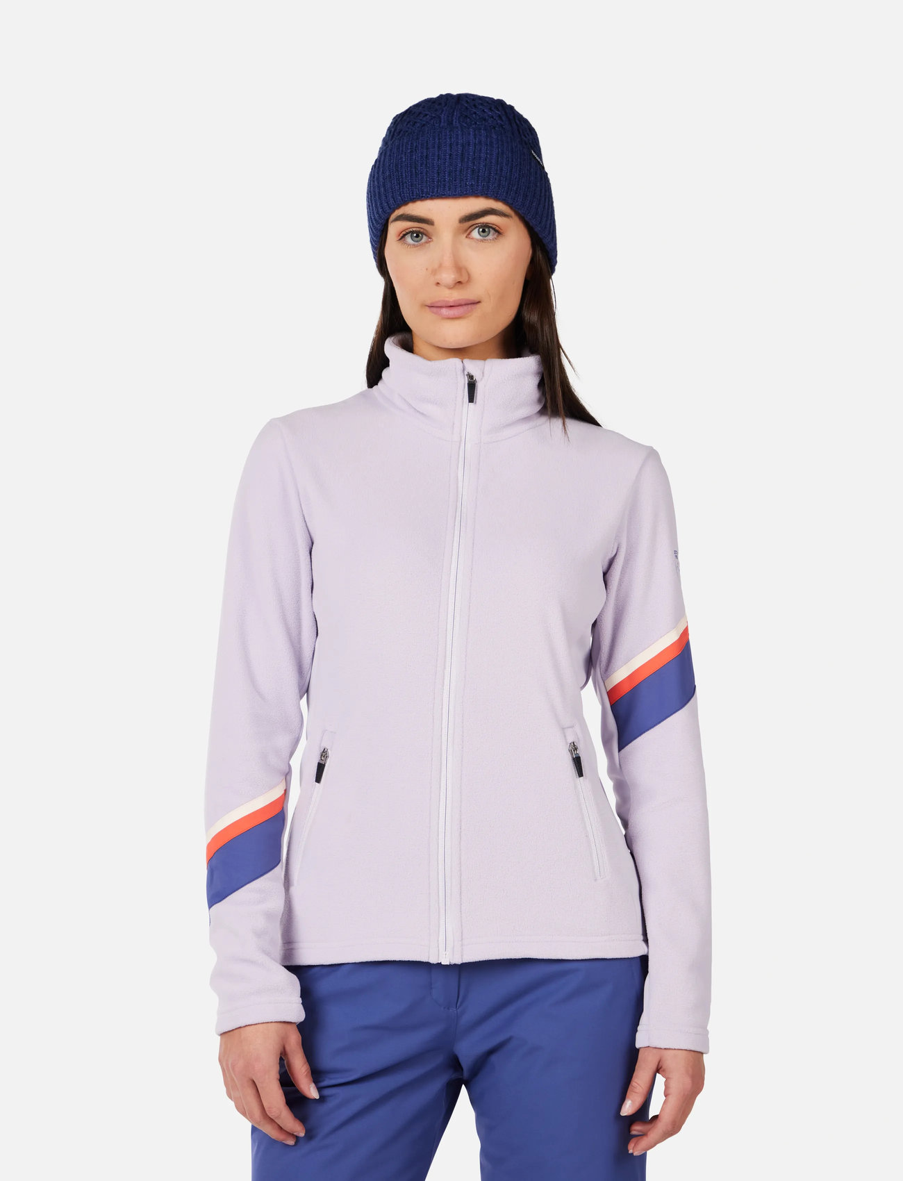 ROSSIGNOL W Strawpile Fleece Fz, XL, Purple, Sport Clothing > Sport Fleeces & Midlayers, Dame