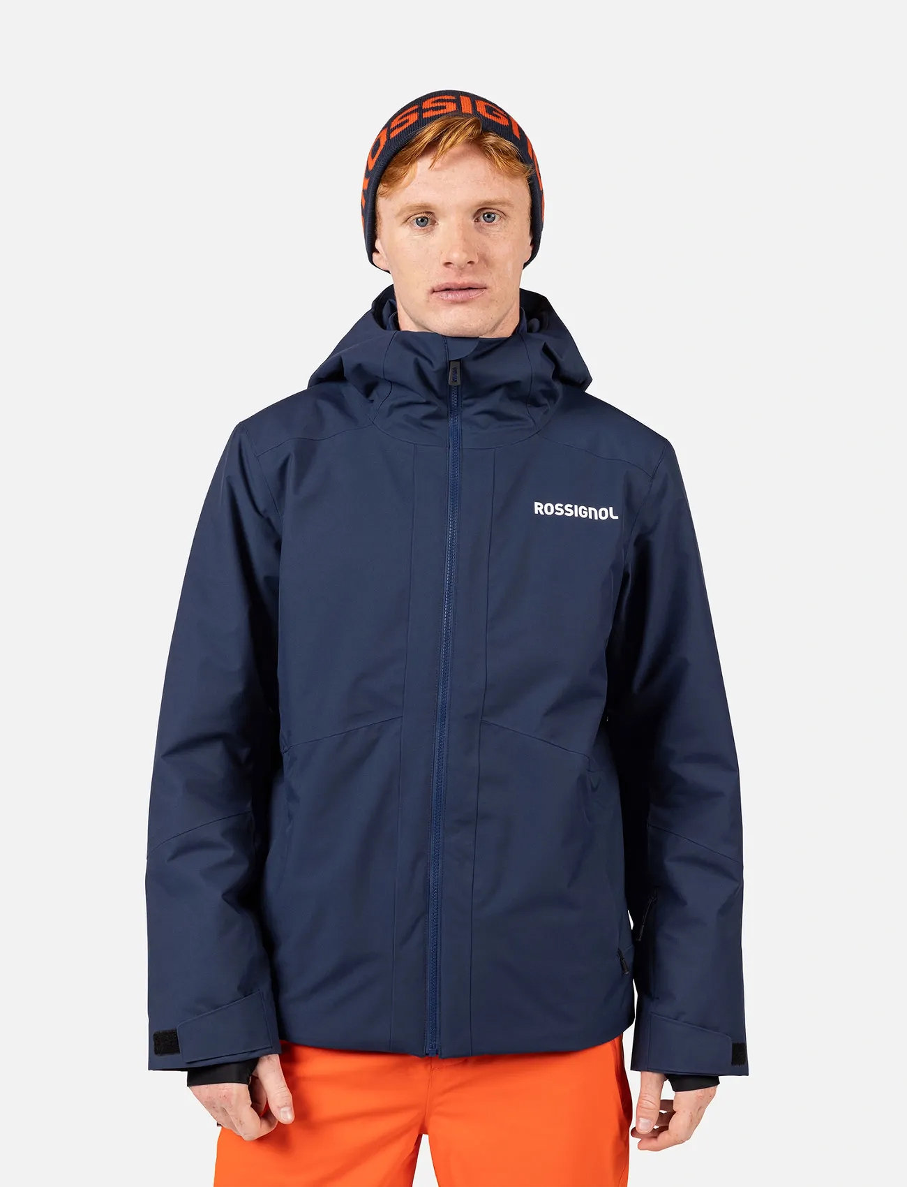 ROSSIGNOL Rochrun Insulated Jkt, L, Navy, Sport Jackets > Sport Ski Jackets, Herre