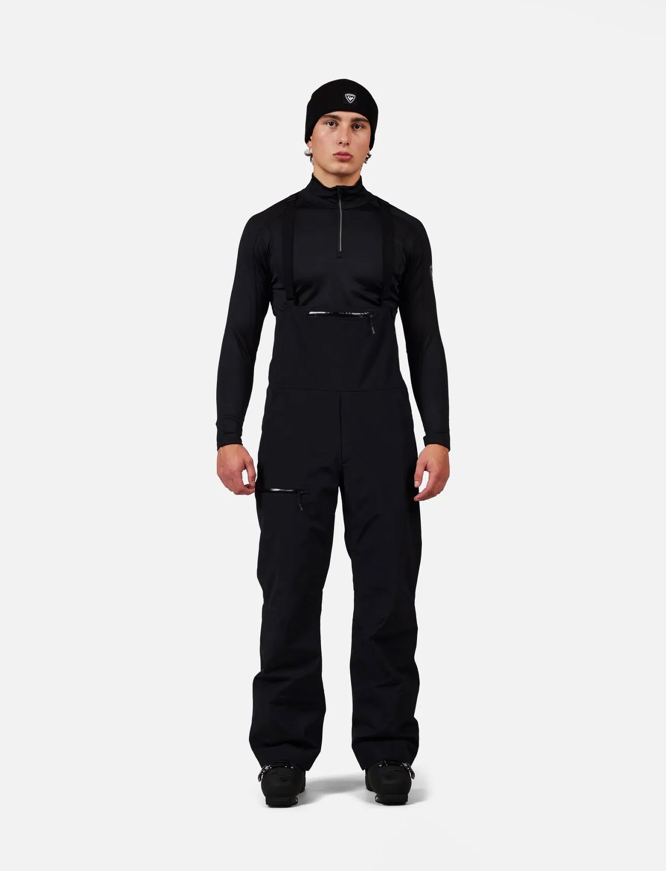 ROSSIGNOL Outerlimits Insulated Bib, L, Black, Sport Overtøj > Sport Ski Pants, Herre