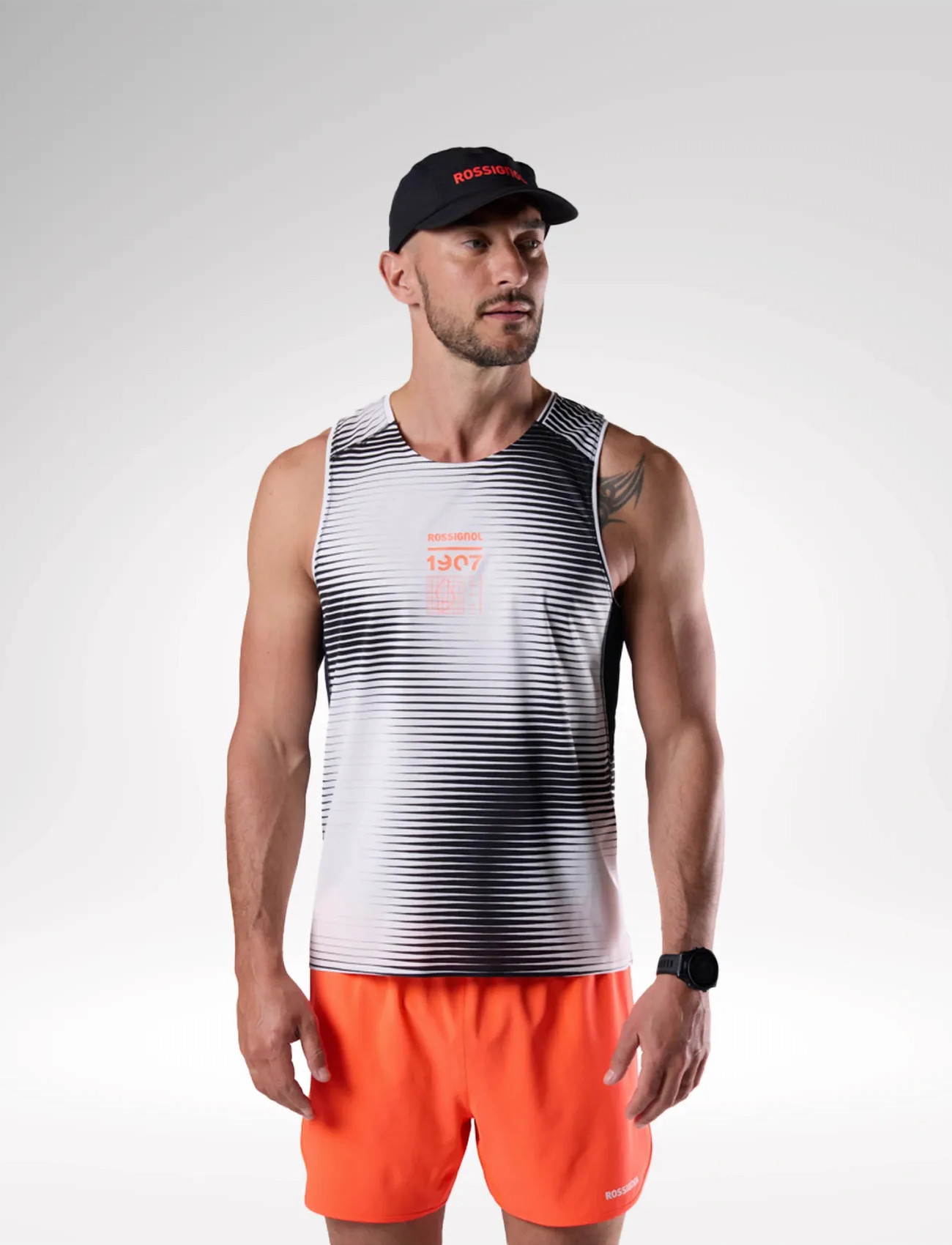 ROSSIGNOL M Sapa Ultra Tank, S, Black, Sport Overdele > Sport Tank Overdele, Herre