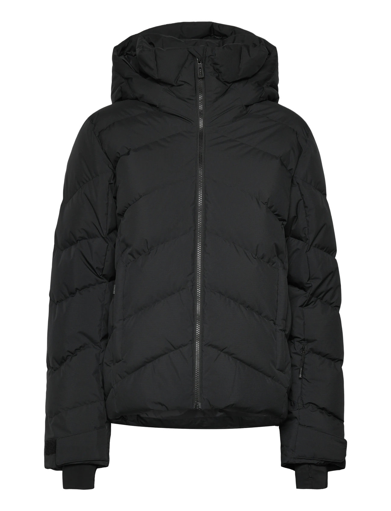 ROSSIGNOL W Wispile Ripstop Down Jkt, XS, Black, Sport Jackets > Sport Ski Jackets, Dame