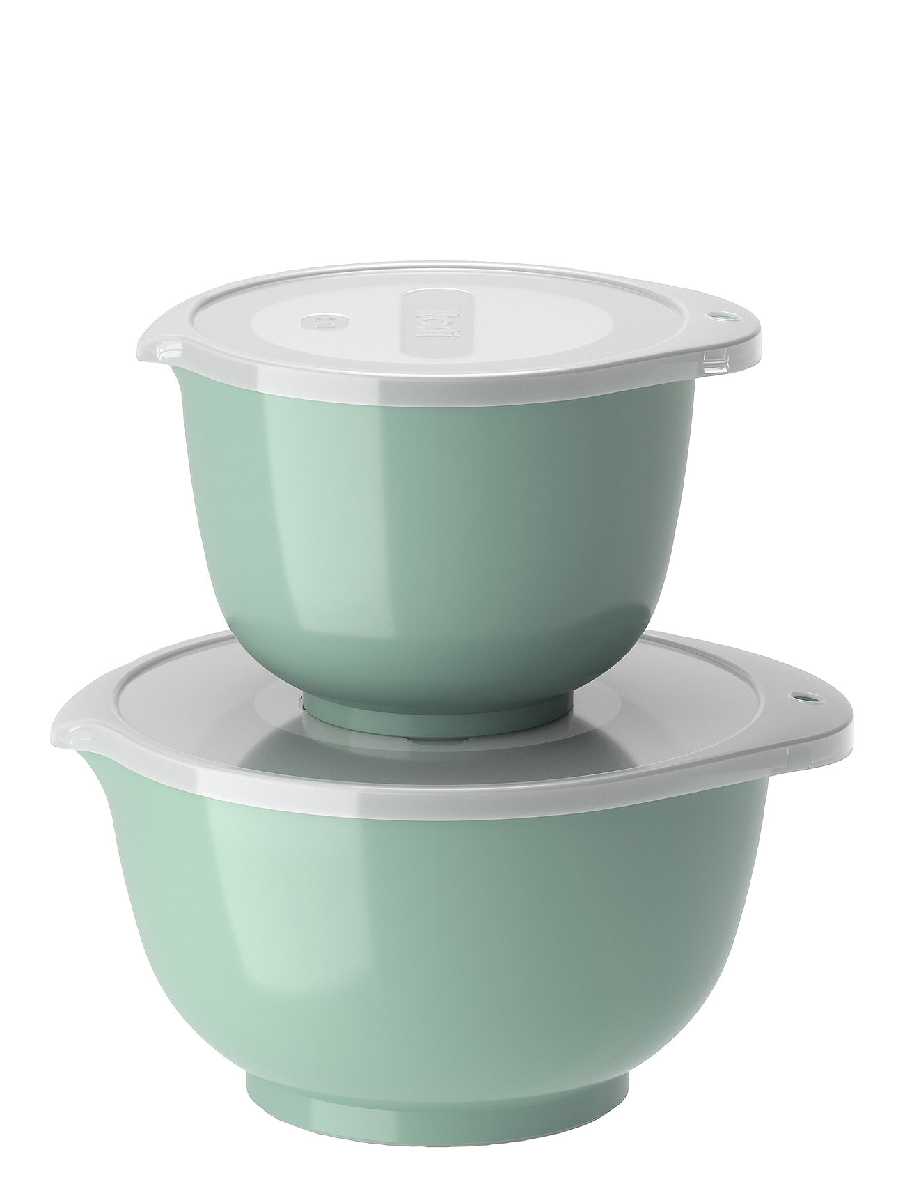 Røreskålesæt 4 Dele New Margrethe Home Kitchen Baking Accessories Mixing Bowls Green Rosti