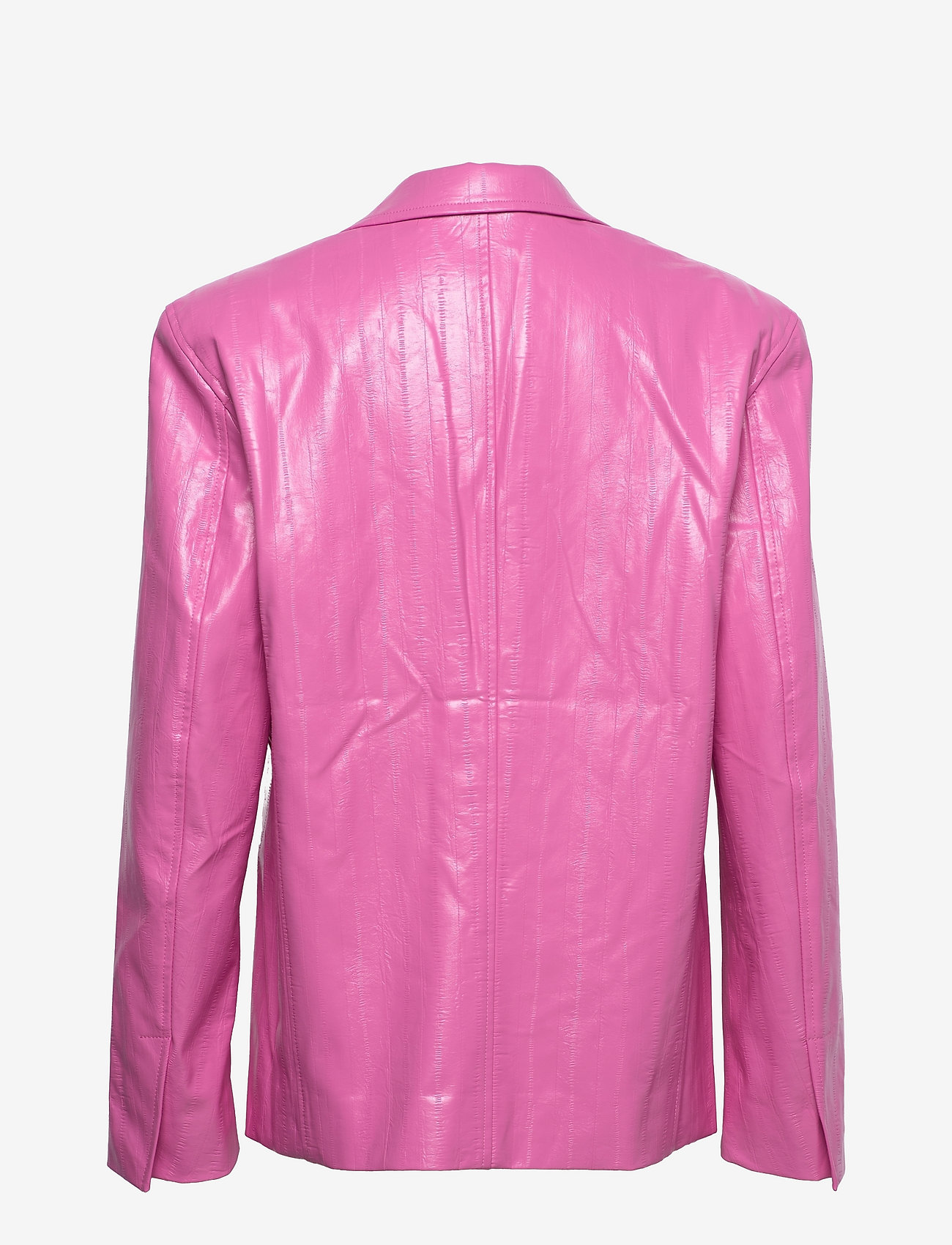 pink metallic blazer