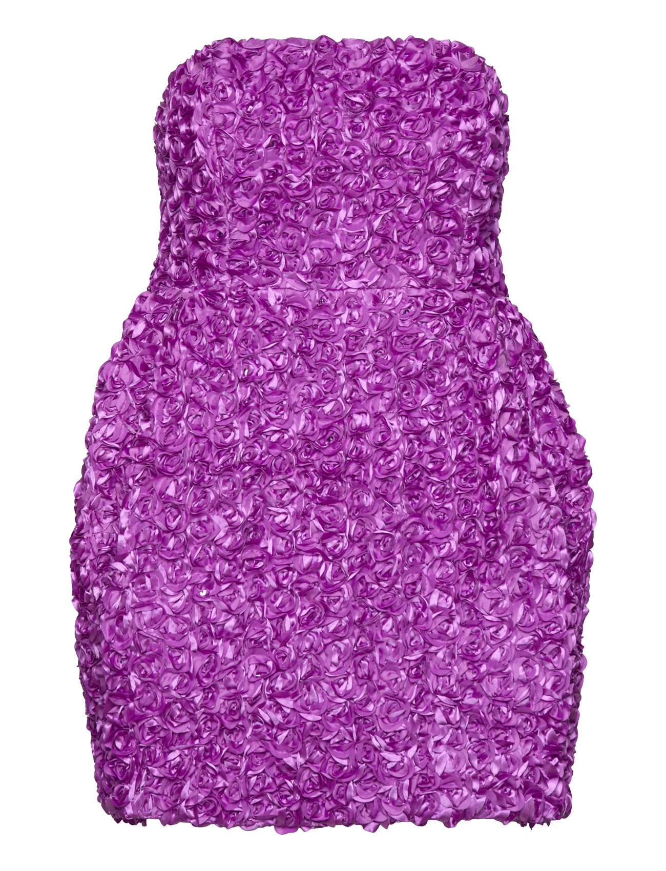 3D Flower Mini Dress Kort Kjole Purple ROTATE Birger Christensen