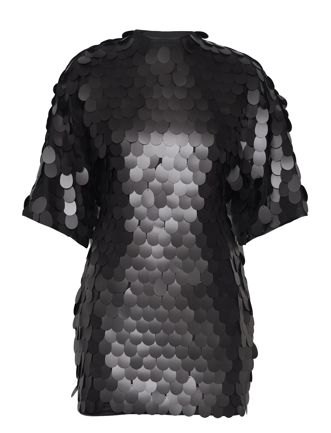 Sequins Mini Dress Kort Kjole Black ROTATE Birger Christensen