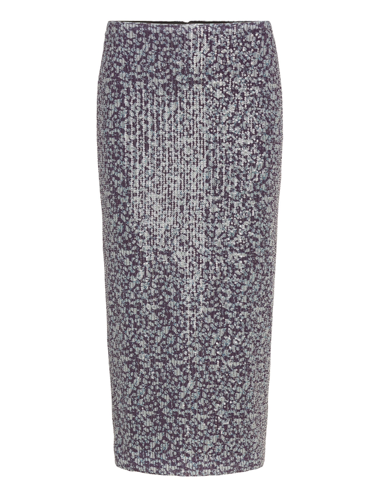 スカート ROTATE Birger Christensen Sequined midi skirt with purple pr ROTATE BIRGER CHRISTENSEN Sequinned Midi Skirt | Purple