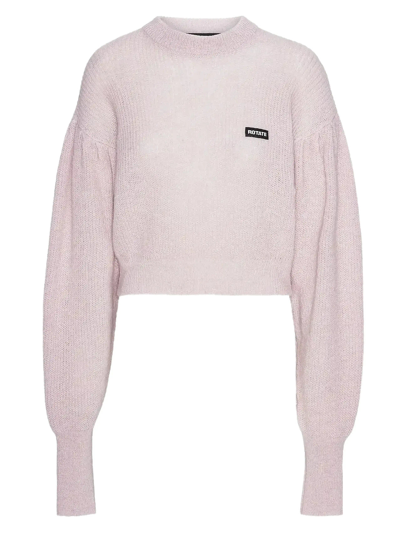 ROTATE BIRGER CHRISTENSEN Knit Puff Crewneck Pink - S - Damen