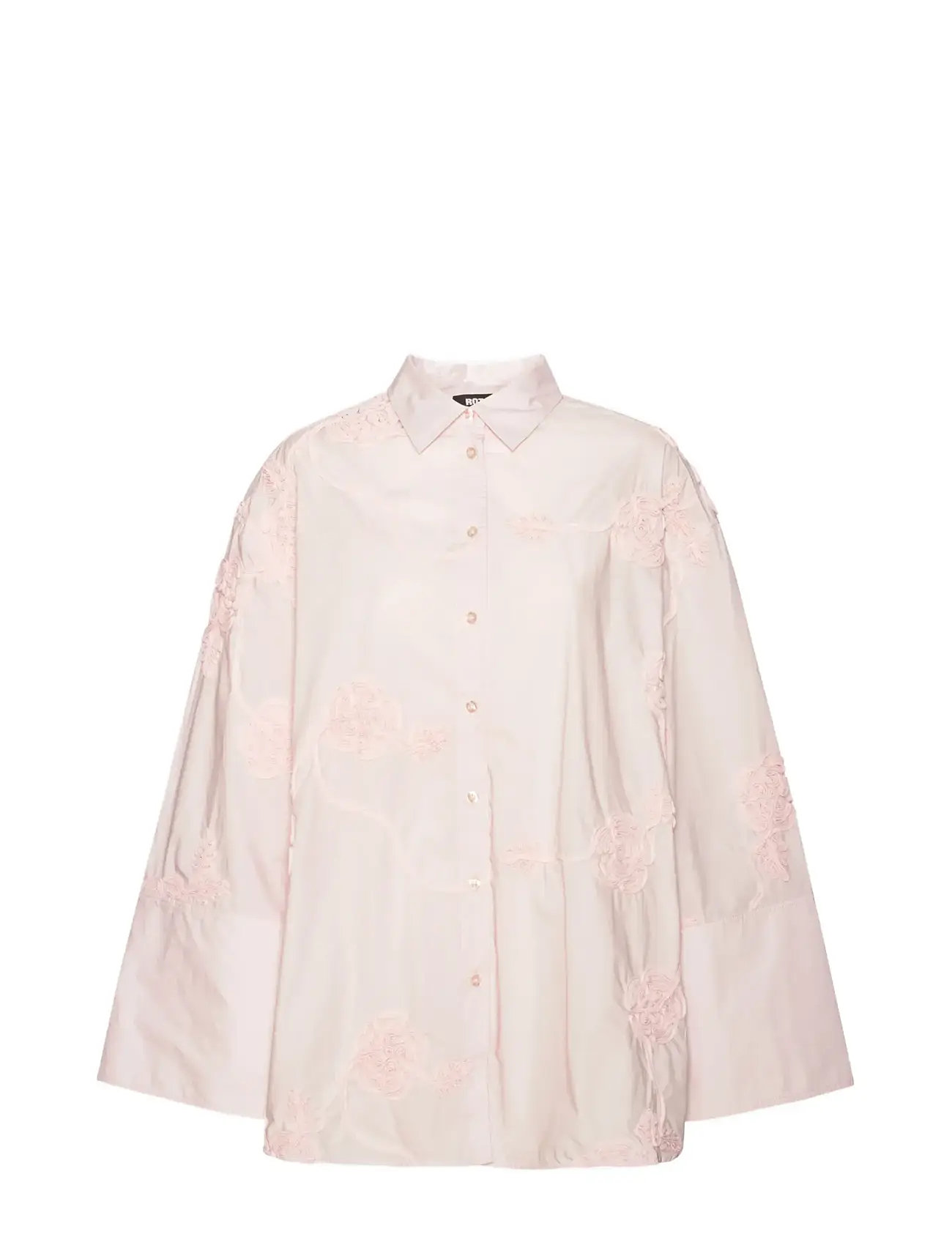 ROTATE BIRGER CHRISTENSEN Flower Oversized Shirt Pink - 36 - Damen
