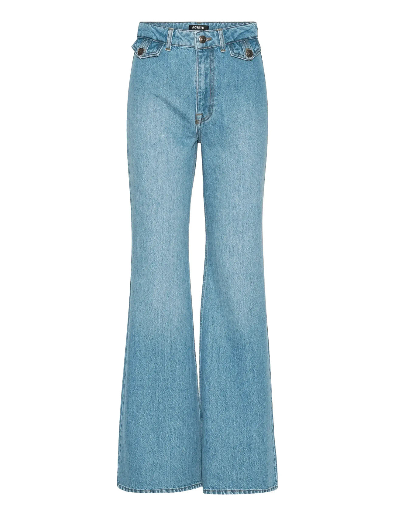 ROTATE BIRGER CHRISTENSEN Flared Highwaisted Jeans Blau - 27 - Damen