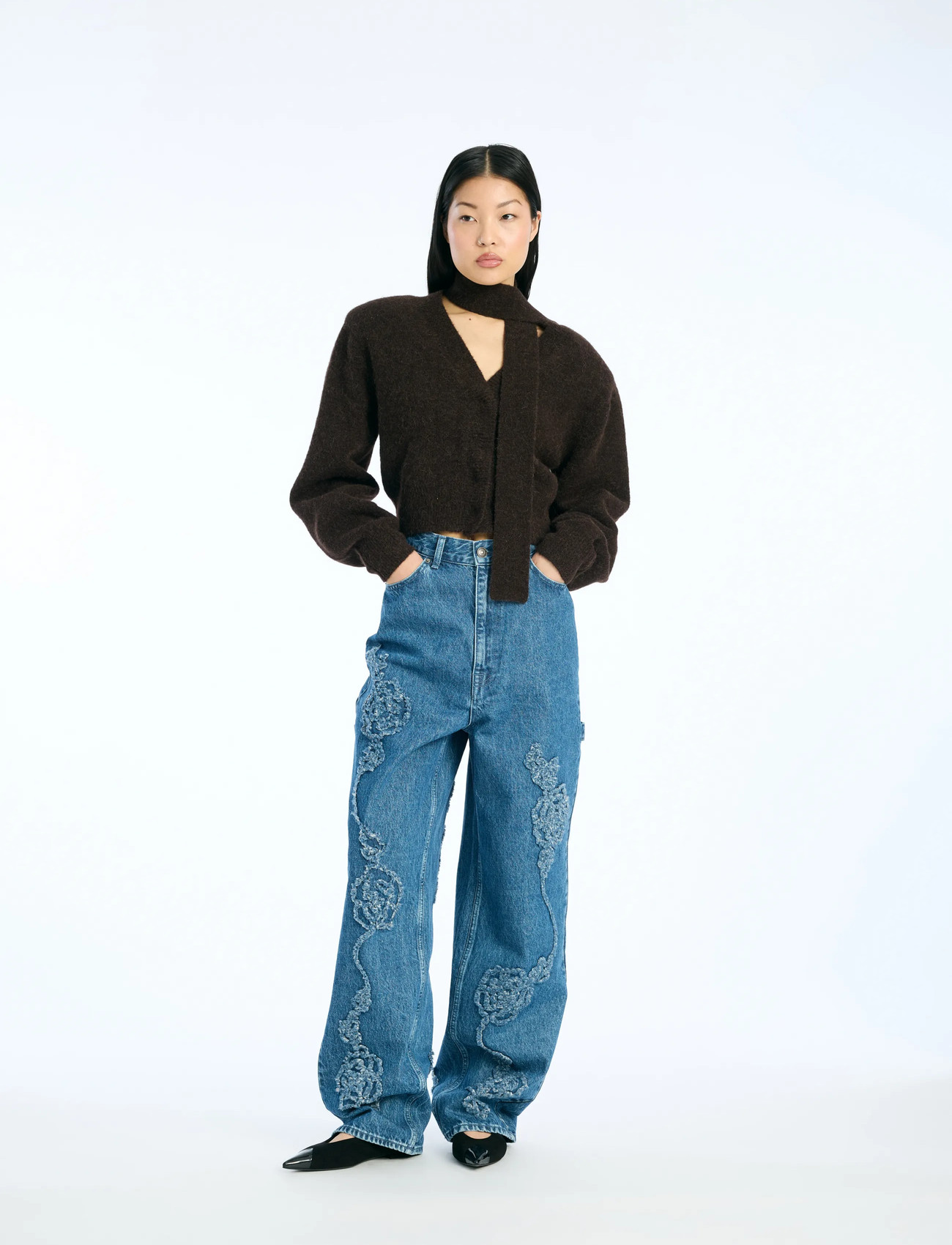 ROTATE Birger Christensen Denim Boyfriend Jeans, 25, Blue, Jeans > Boyfriend-Jeans, Dame