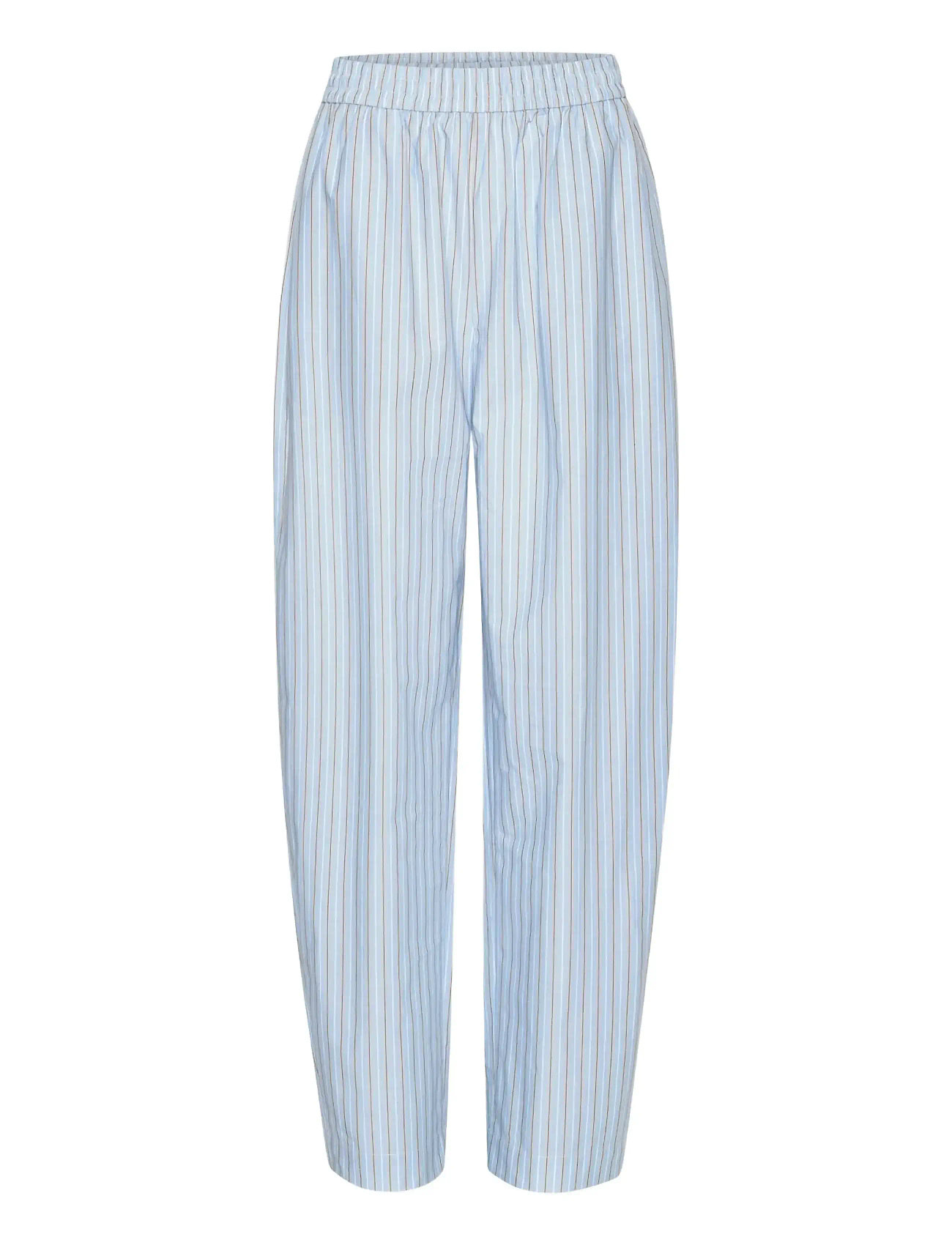 ROTATE BIRGER CHRISTENSEN Poplin Tapered Hosen Blau - 34 - Damen