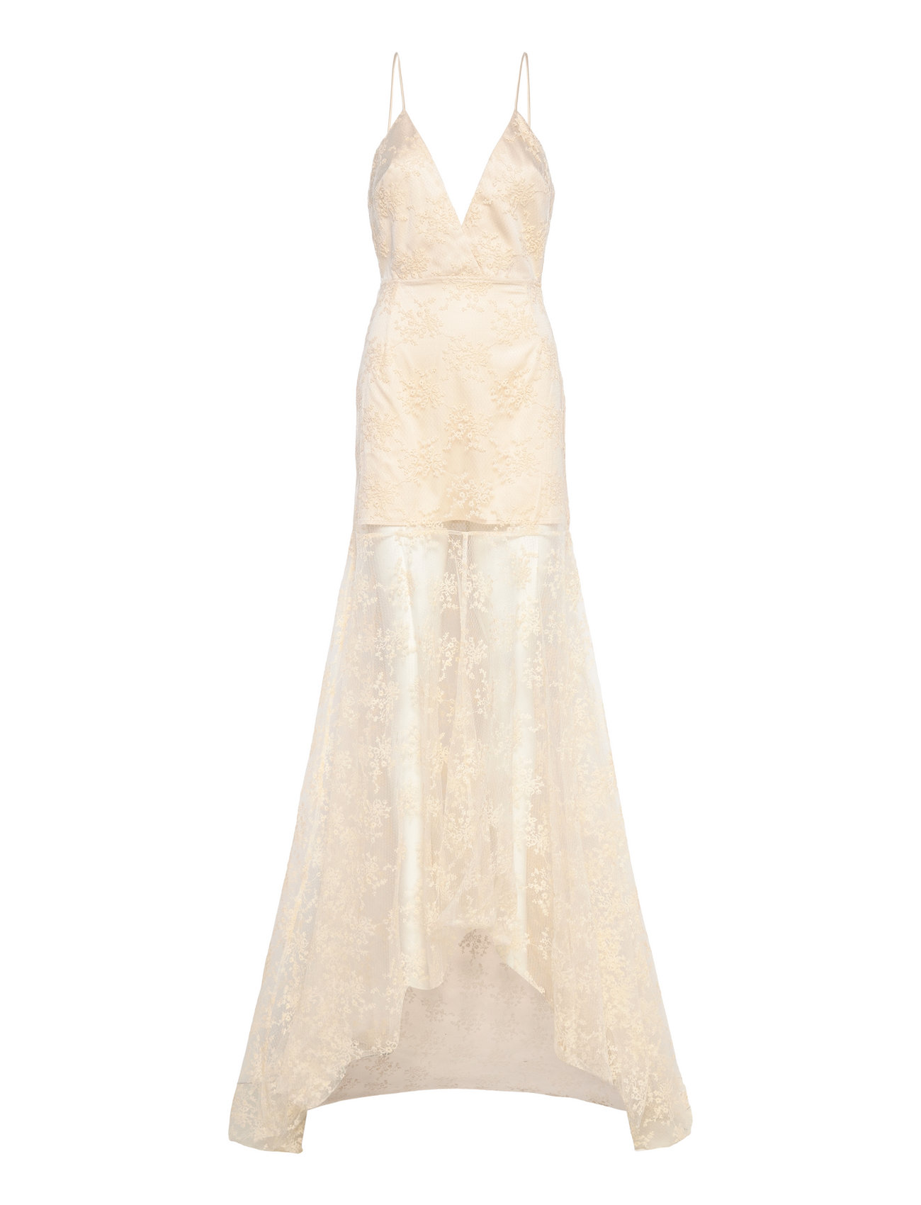 ROTATE Birger Christensen Miley Dress (Egret), kr | Stort udvalg af designer mærker |
