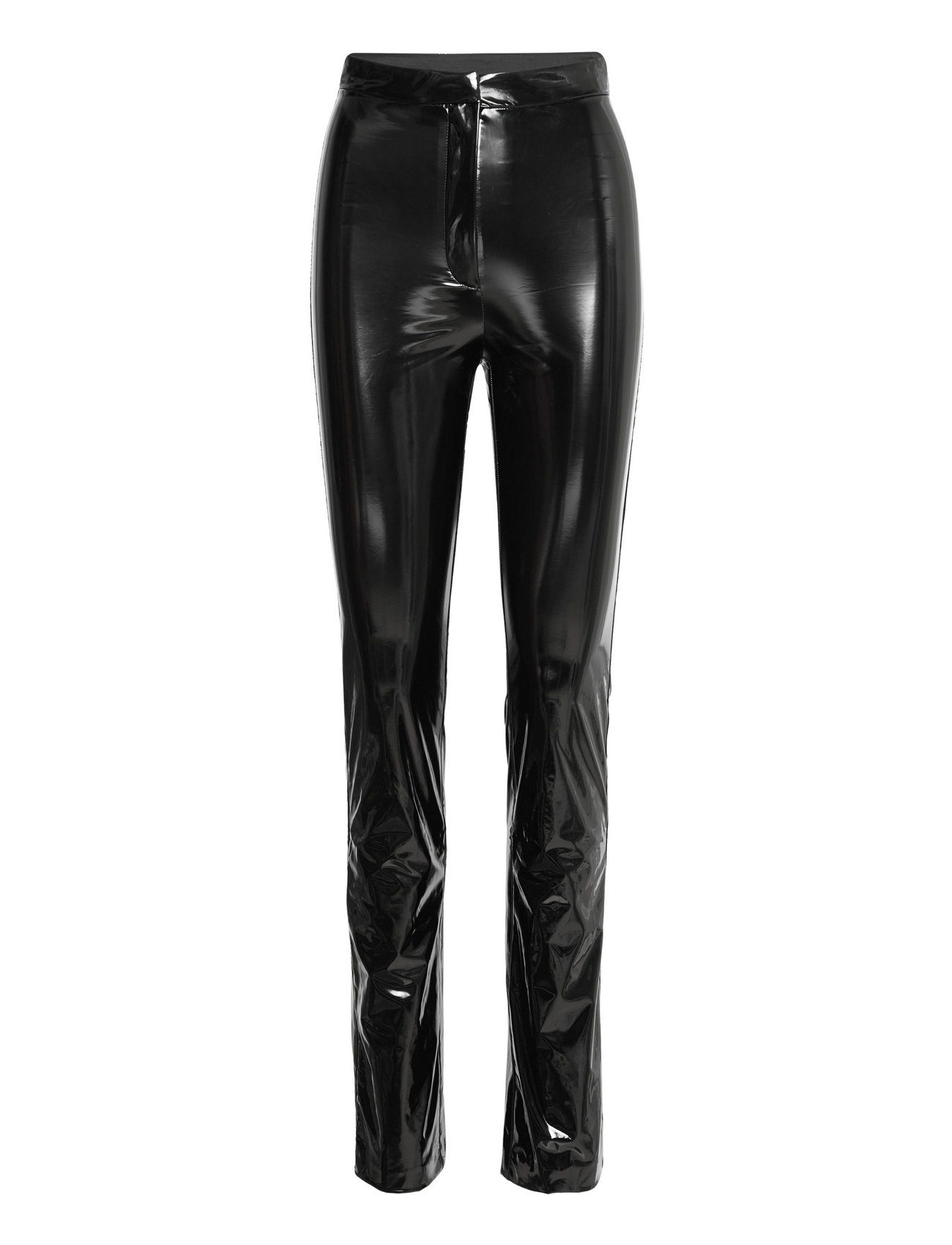 Patent Coated Pants Bottoms Trousers Leather Leggings-Bukser Black ROTATE Birger Christensen